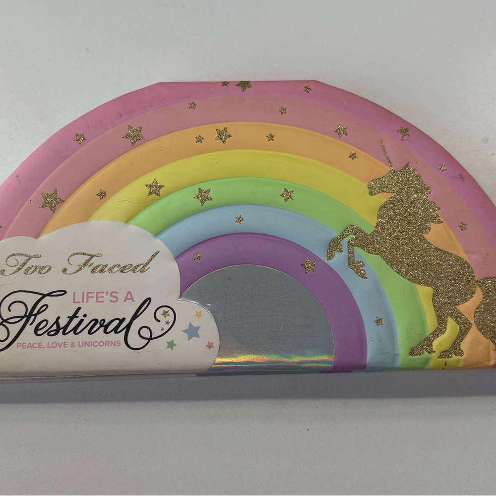 Too Faced Festival Unicorn Rainbow Palette